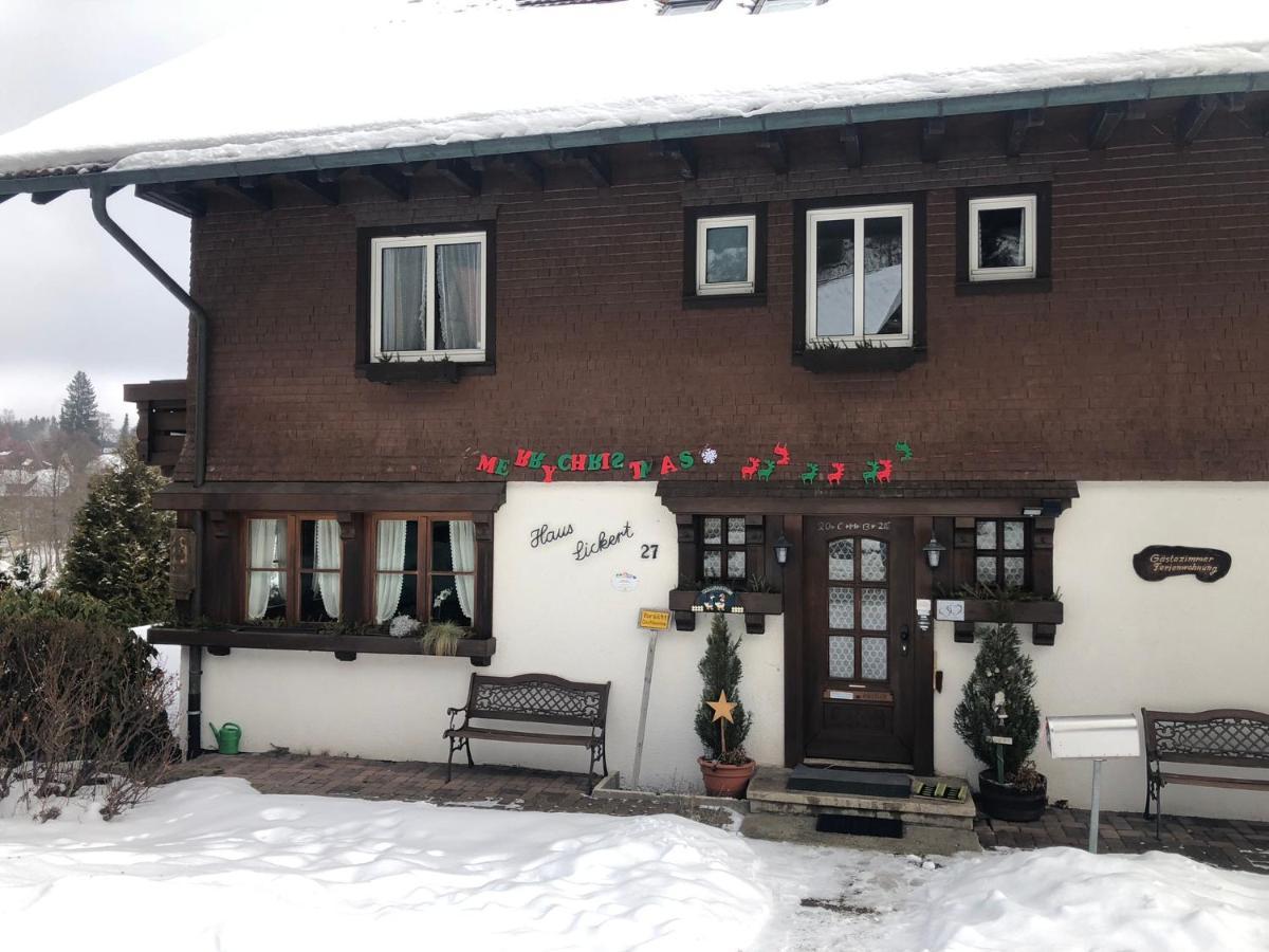 Gaestehaus Lickert Familie Dreher 힌터짤텐 외부 사진