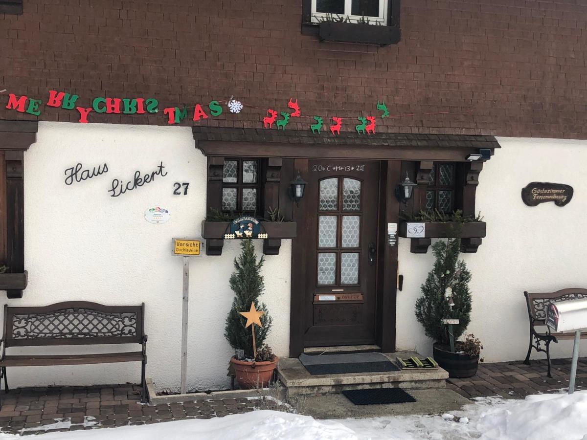 Gaestehaus Lickert Familie Dreher 힌터짤텐 외부 사진